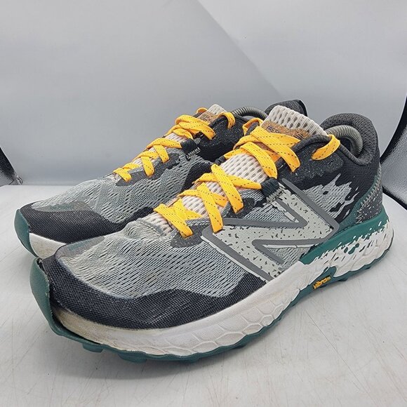 New Balance Fresh Foam X Hierro v7 Mens 10.5 Gray Green Hiking Shoes Trails - Picture 3 of 14